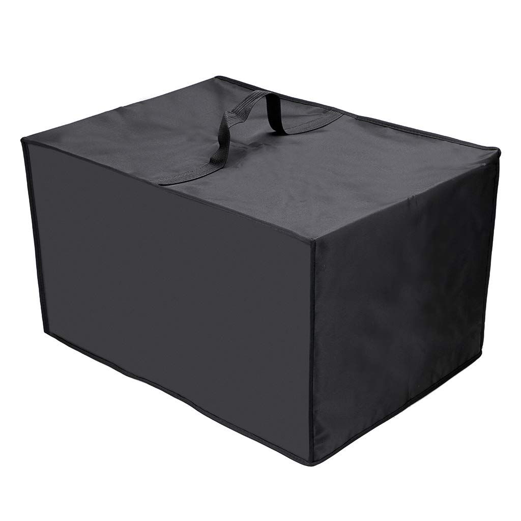 Heat-Resistant Dust-Proof Microwave Oven Grill Cover Protector - Waterproof Nylon Fabric Microwave Oven Dust Cover Case Protections for Toaster Oven (Black) — image 4