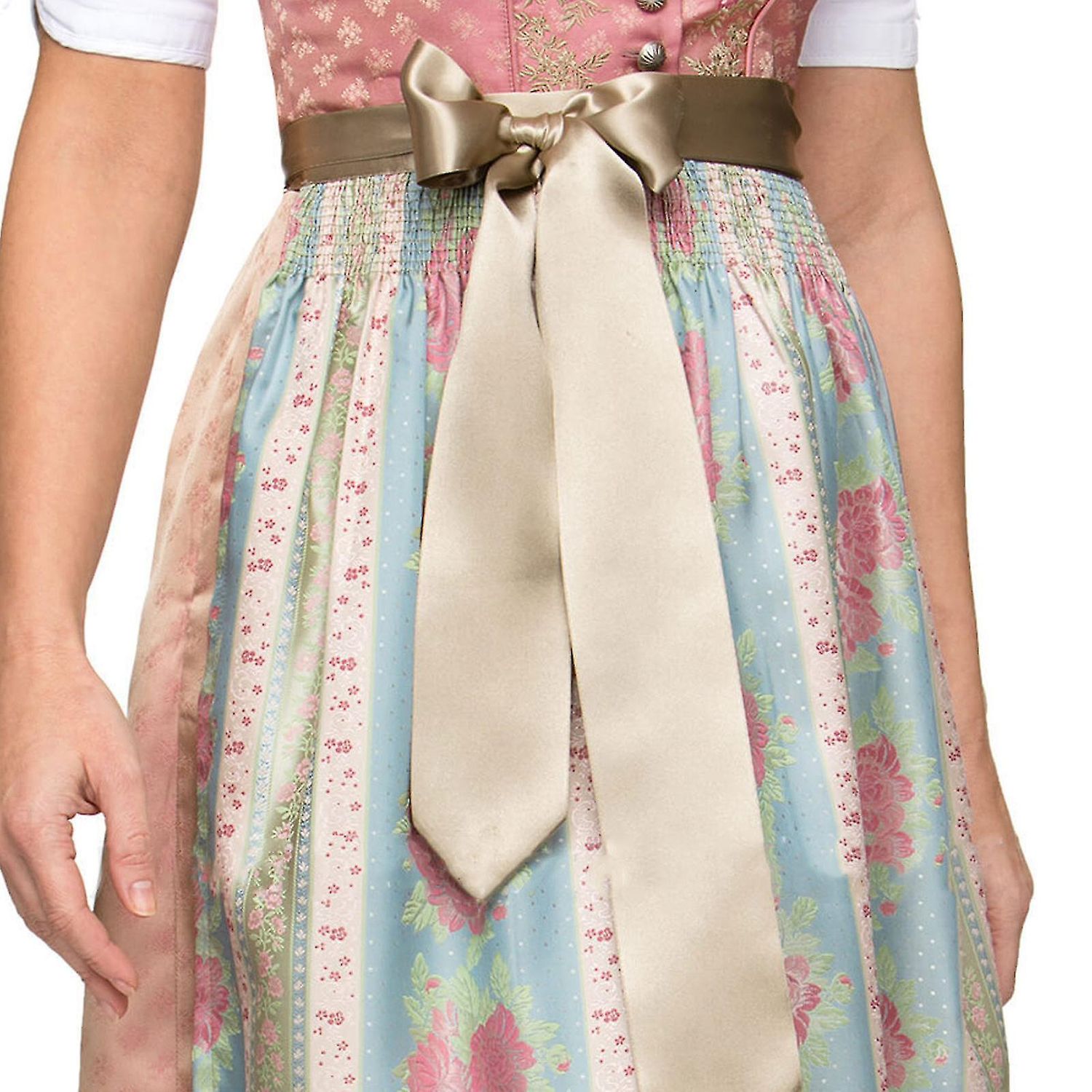 German Munich Oktoberfest Costume Women's Costume Traditional Bavarian Beer Carnival Fraulein Cosplay Maid Costume Set - Purple - Perfect Purple XXL — image 2