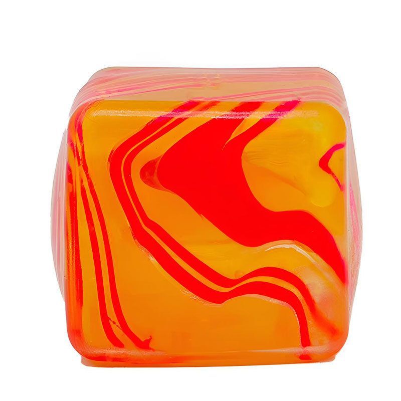 marbled ice cube squeeze toy, stress relief toy, novelty gift, squishy toy, trendy toy, desk toy, anxiety relief, fidget toy, Australian market — image 2