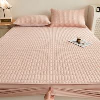 Washed Cotton Quilted Fitted Sheet Diamond 150x190cm โ image 4
