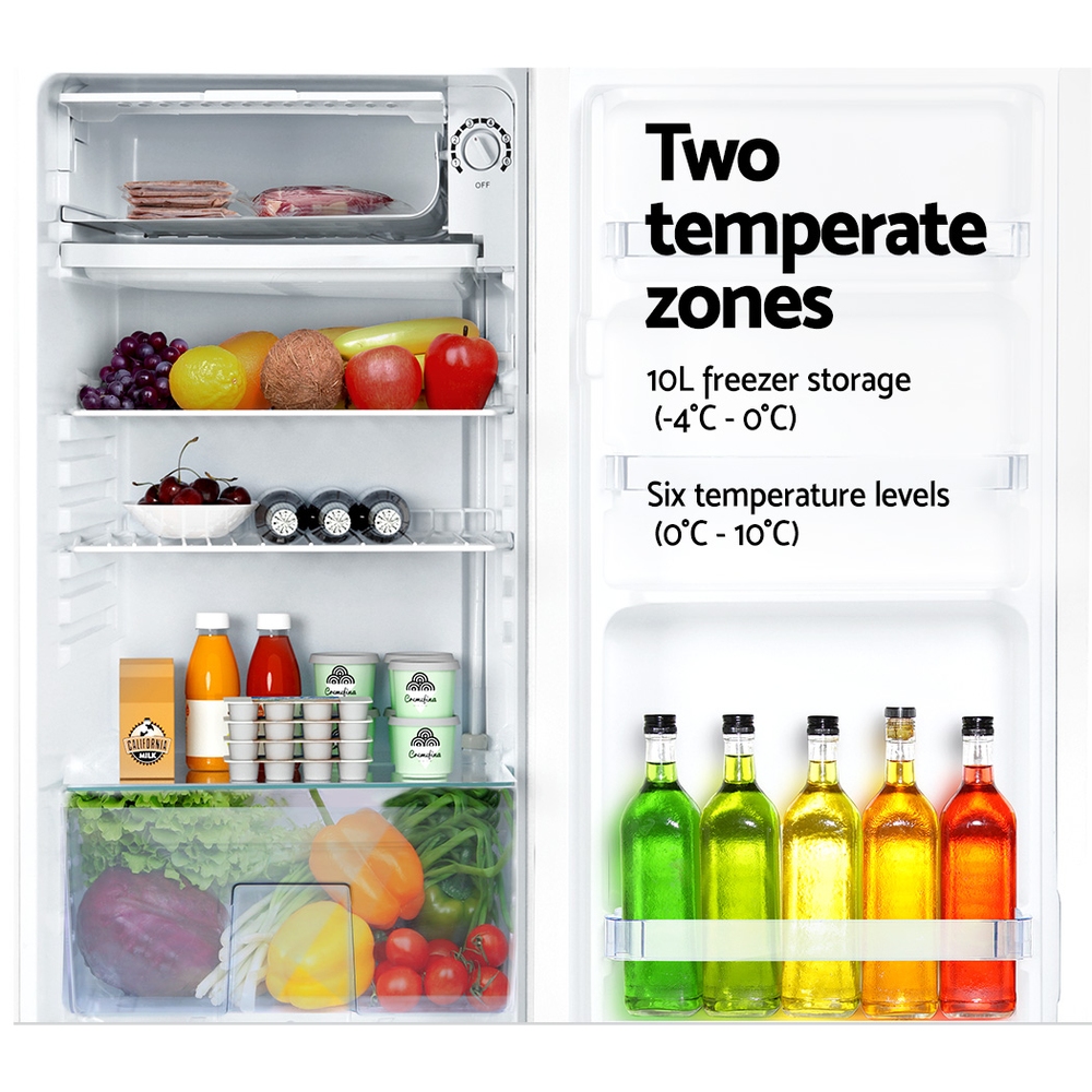 Devanti 95L Bar Fridge White โ image 4