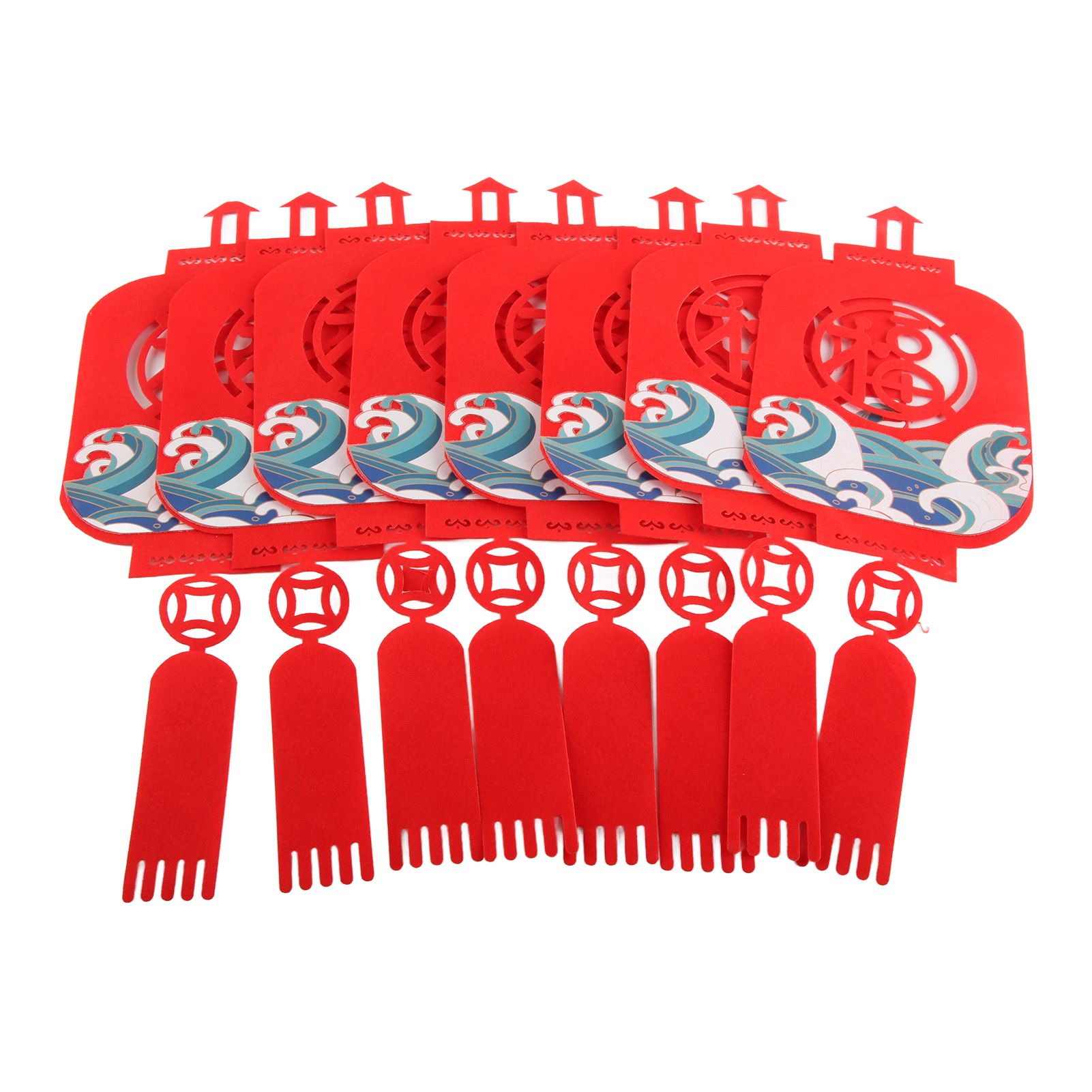Traditional Chinese New Year Hanging Decoration Spring Festival Banner Pendant for Home Decor — image 3