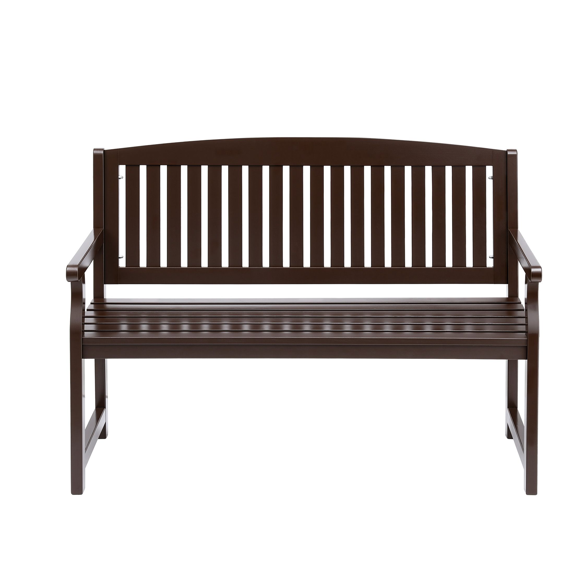 Gardeon Outdoor Garden Bench Wooden 2 Seater Lounge Chair Patio Furniture Brown โ image 3