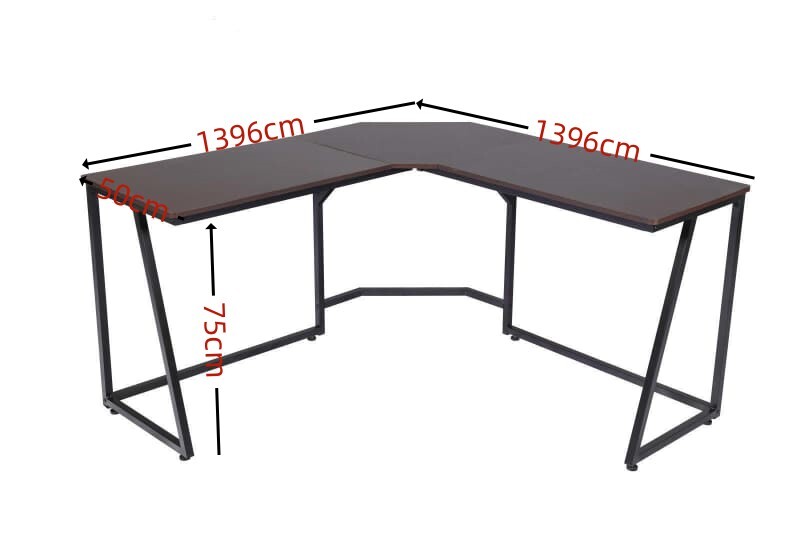 YES4HOMES Corner Computer Desk, Sturdy Home Office Gaming Desk for Laptop, Writing Table β image 6
