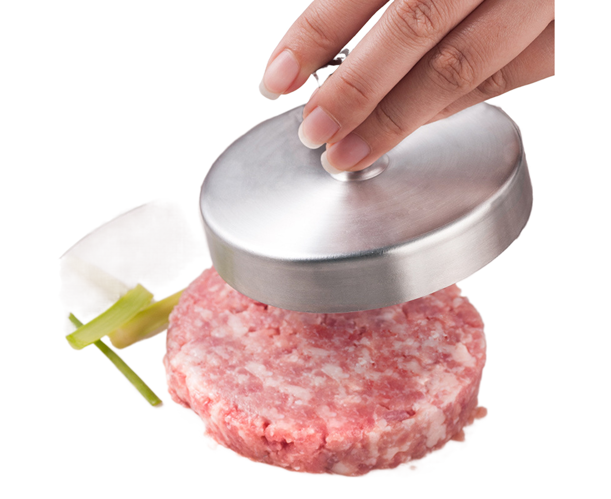 Hamburger Patty Maker Simple Operation Stainless Steel-Stainless Steel