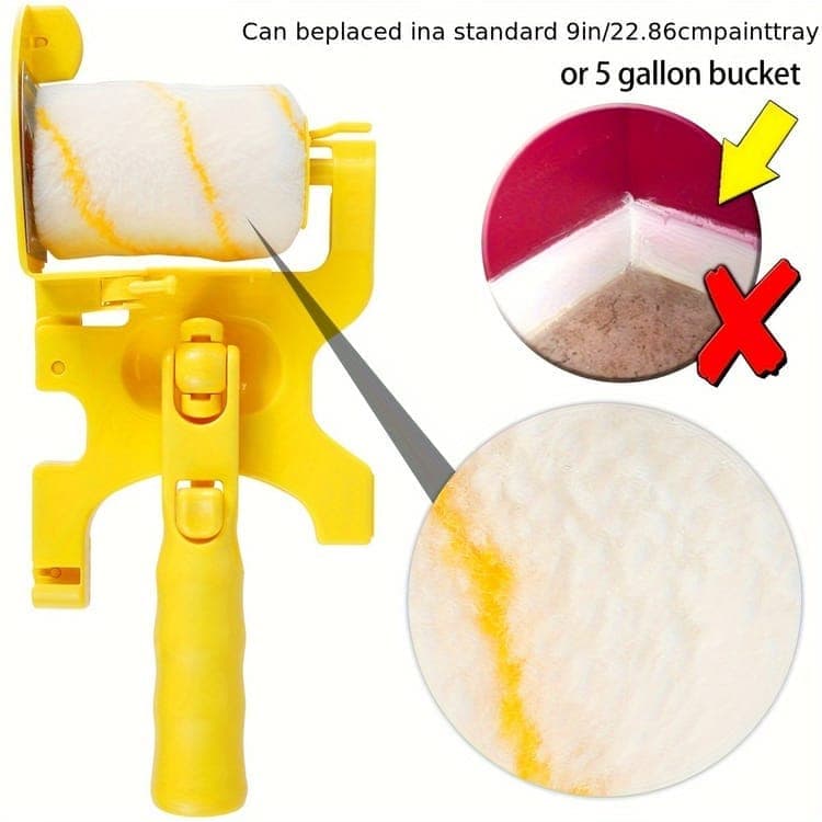 1 Set Paint Roller Set for Indoor Walls, Perfect for Precise Painting of Corners and Edges — image 2
