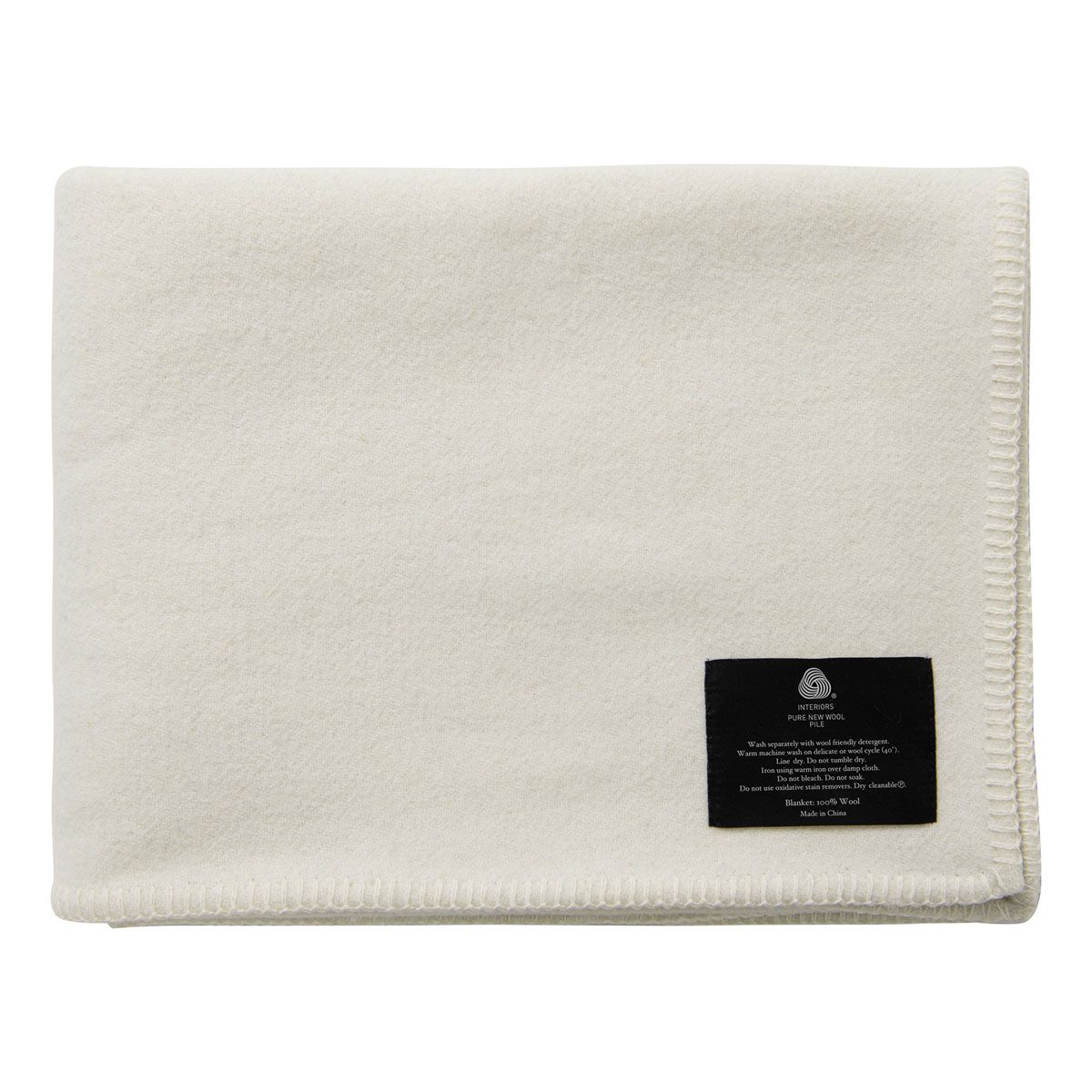 Little Gem Cream Australian Wool Bassinet Blanket 80 x 120 cm โ image 4