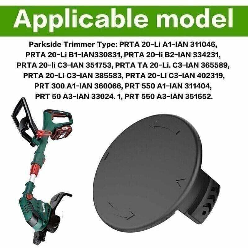 Spare Parts, Connection Bracket Compatible with Parkside PRTA 20-Li A1-IAN 311046, PRTA 20-Li B1-IAN, 330831, PRTA 20-Li B2-IAN 334231 Grass Trimmer โ image 4