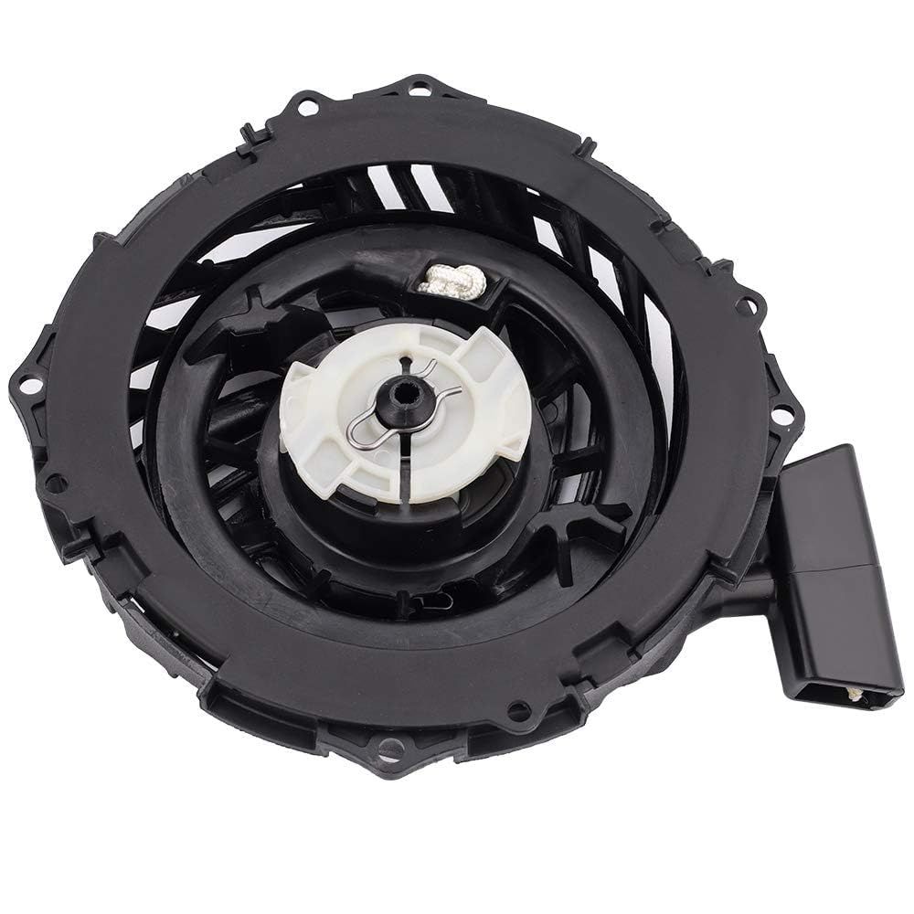 Universal starting disc for the recoil starter accessory of the 500E engine lawn mower starter assembly