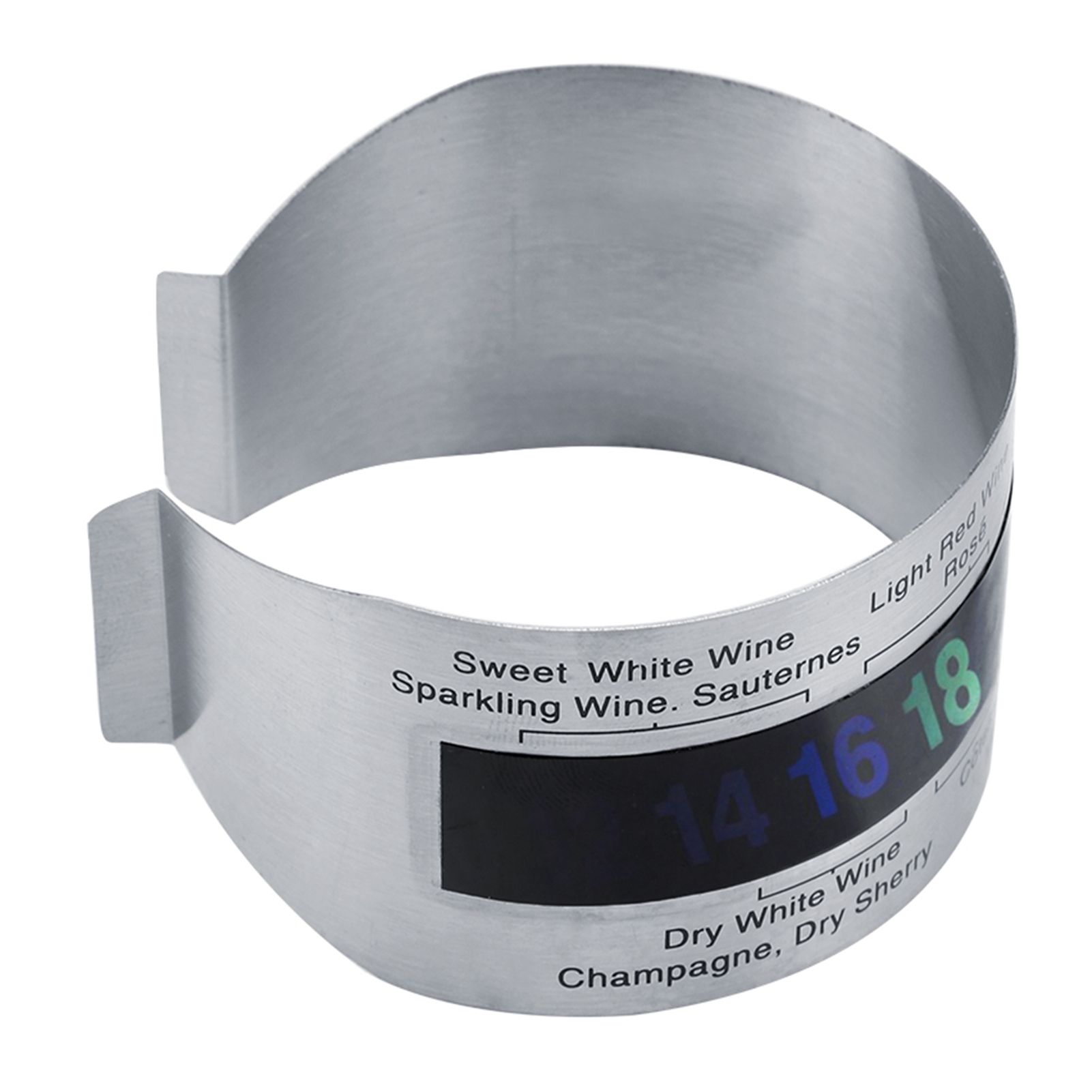 Stainless Steel Wine LCD Thermometer Bottle Beer Red Wines Bracelet Temperature Sensor โ image 4