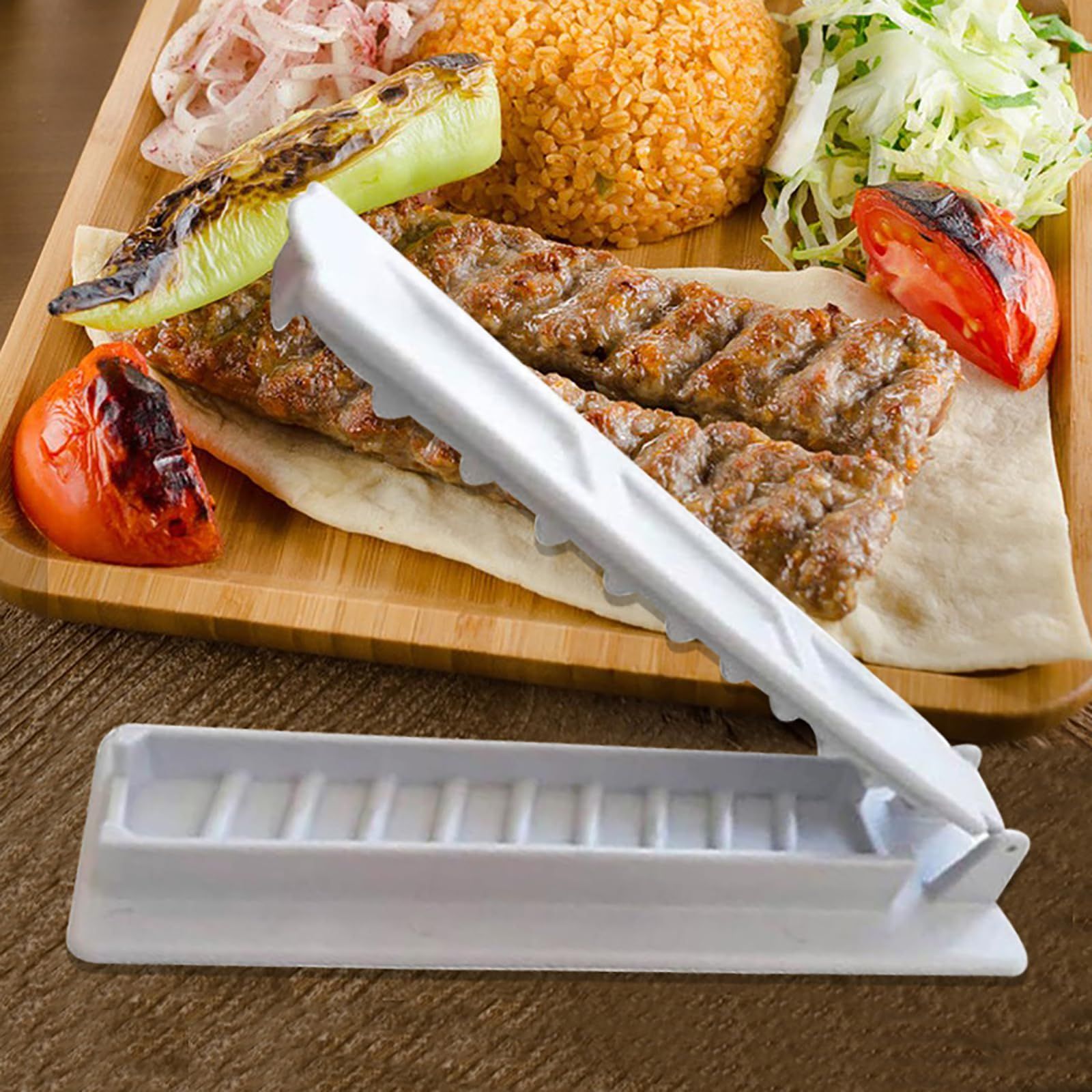 Manual Mould Barbecue Skewer Machine Outdoor BBQ Tools for Picnic, Party, Field Trip, Family Reunion — image 2