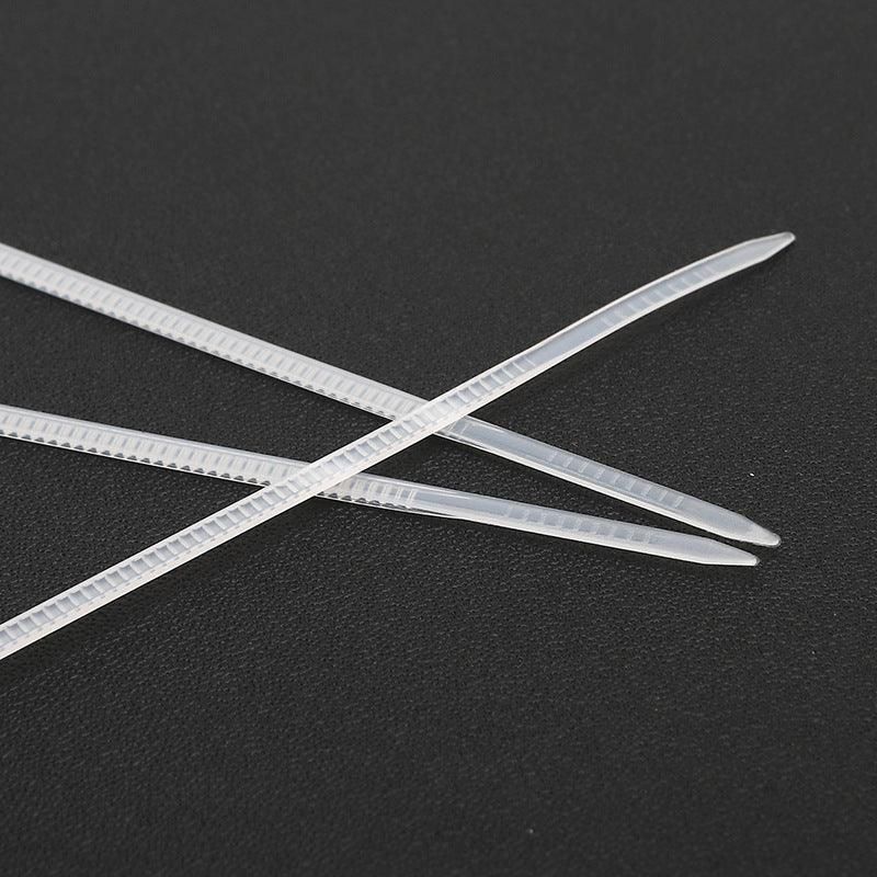 250-1000X Cable Ties Zip Ties Nylon Uv Stabilised Bulk White Clear Cable Tie - 4*200mm 500 PCS โ image 4