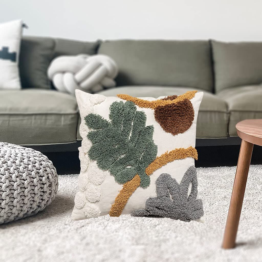 Throw Pillow Cover Bohemian Cushion Cover Decorative Cotton Boho Pillowcase for Home Bedroom Sofa โ image 2