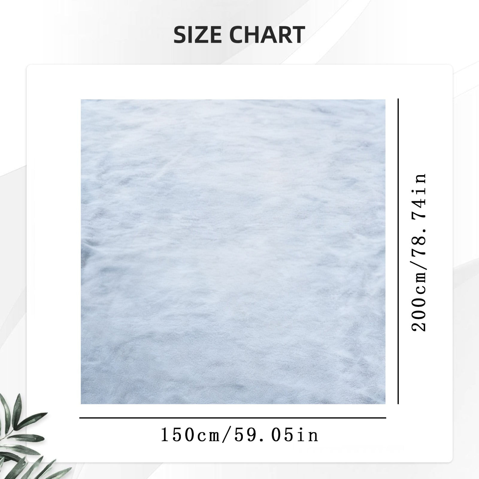 Fleece Throw Blanket, Soft Plush Flannel Microfiber Couch and Bed Blanket for Sofa, Home and Winter Comfort, 150x200CM — image 2