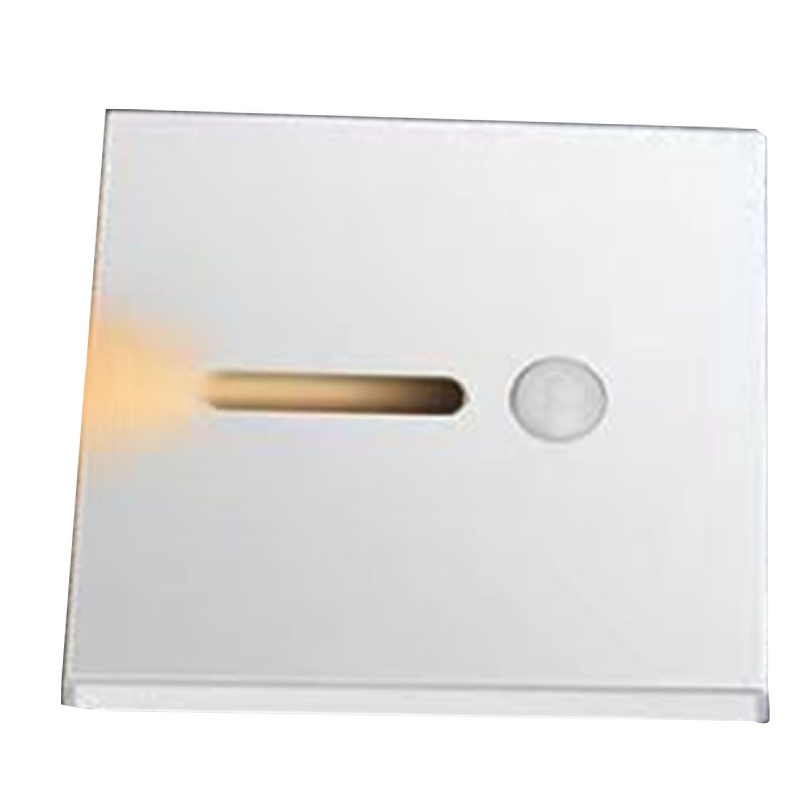 LED Motion Sensor Night Light ABS Small LED Induction Lamp for Bedside Corridor Hallway White — image 2