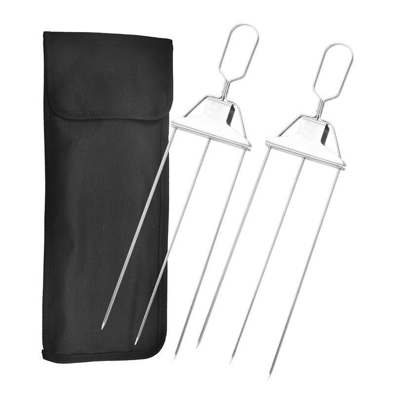 3-Prong Skewers for Grilling