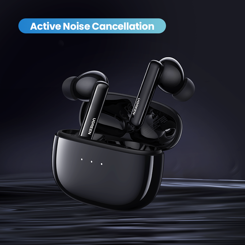 UGREEN 90401 HiTune T3 Active Noise-Cancelling Wireless Earbuds (Black) โ image 5