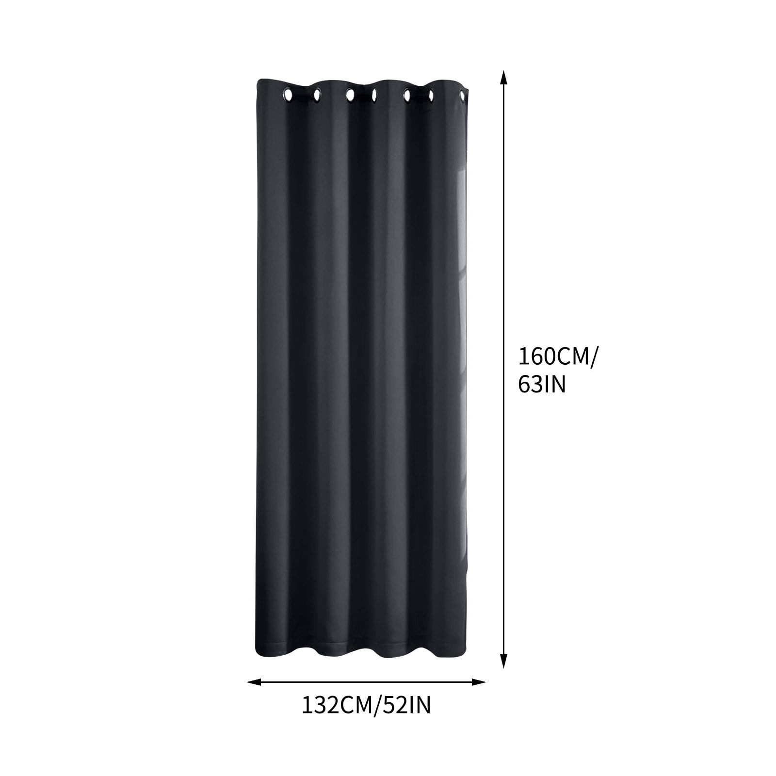 RV Camper Door Window Curtains, Blackout Privacy Curtains, Drapes for Bathroom Bedroom Kitchen, Portable Travel Trailer Small Window Decor, Short Blackout โ image 2