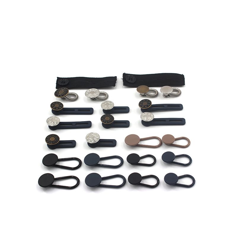Elastic Waist Extenders for Pants, 24 PCS Waist Band Extenders Adjustable for Women and Men, Jeans, Dress, Elastic Button โ image 2