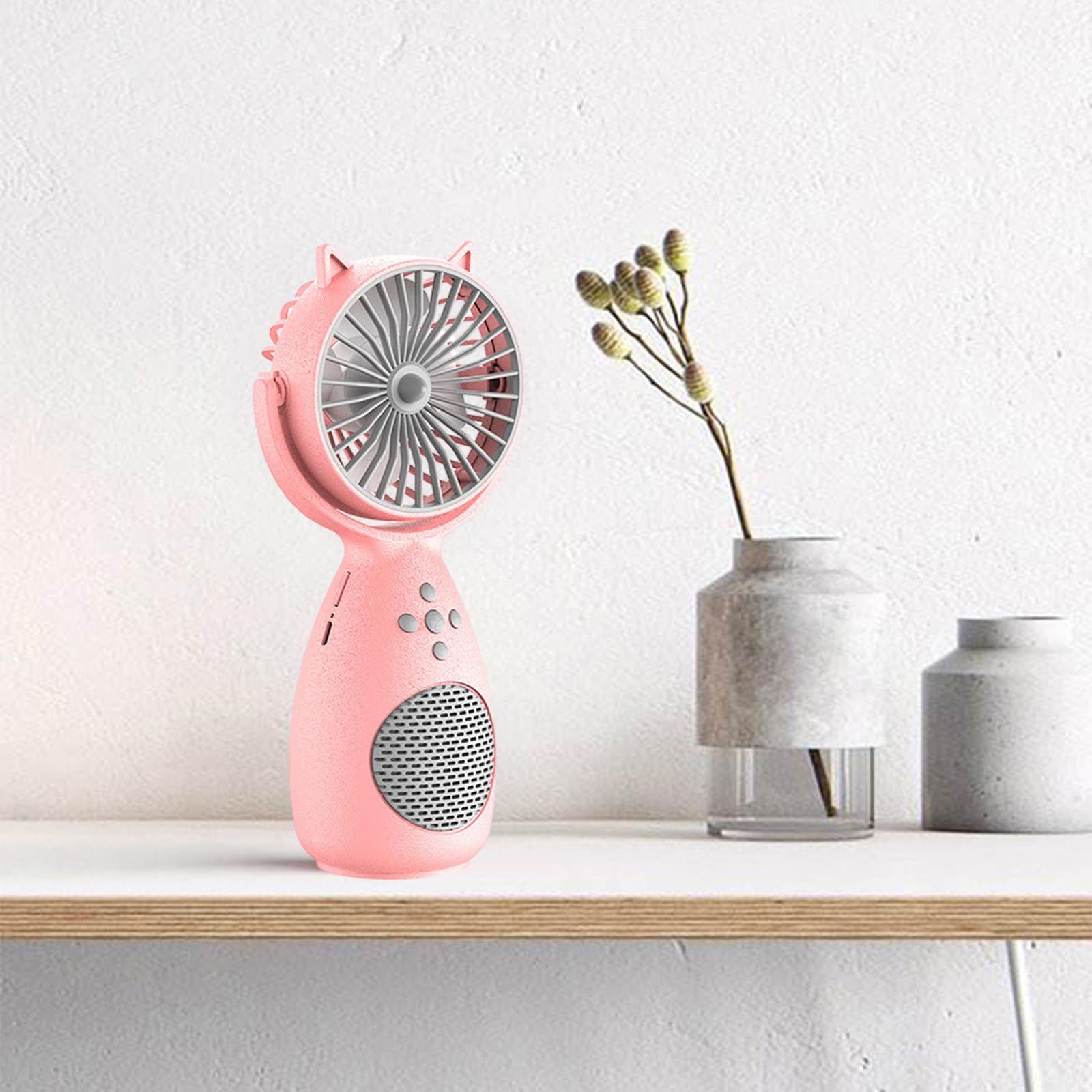 Wireless Speaker Portable Bluetooth Speakers Portable Handheld Mini Multifunctional Small Fan Bluetooth Speaker Integrated โ image 4
