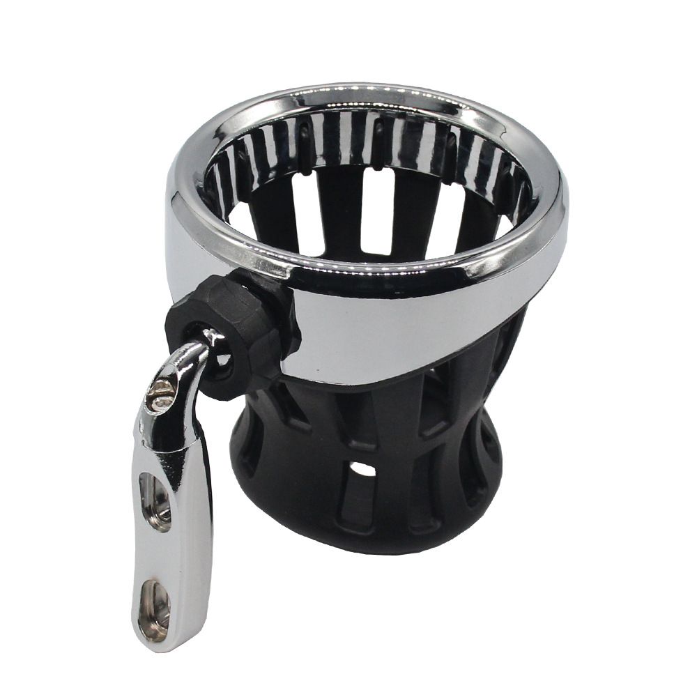 Motorcycle cup holder, universal water bottle, coffee cup, beverage holder, adjustable cup, mesh basket — image 4