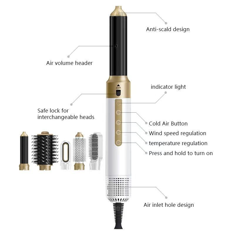 7-in-1 hair curler — image 3