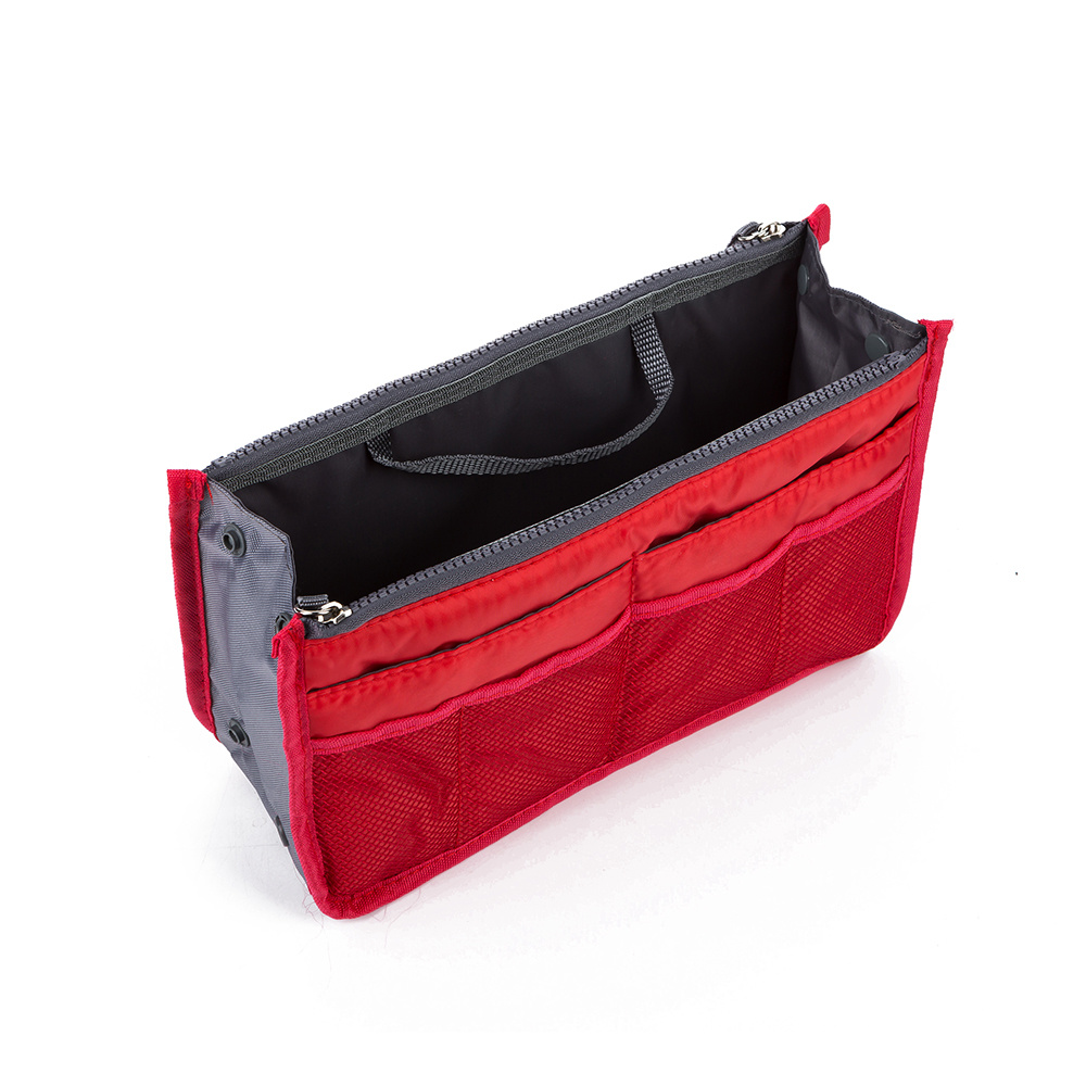 Bag in bag insert toiletry bag red 1 — image 4