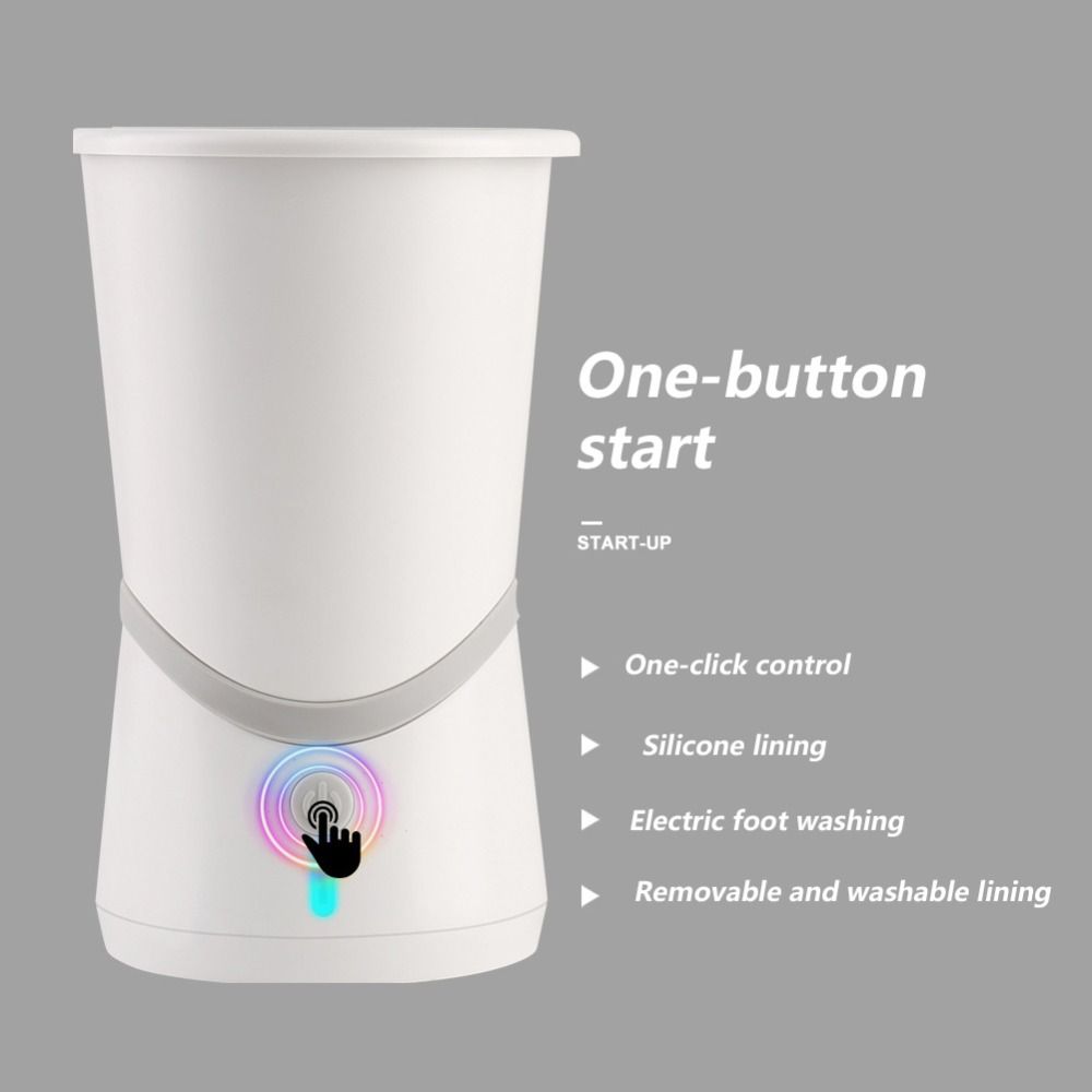Dog Paw Washer, Electric Pet Paw Grinder, Automatic Dog Mud Paw Cleaning Cup, USB Rechargeable white β image 5