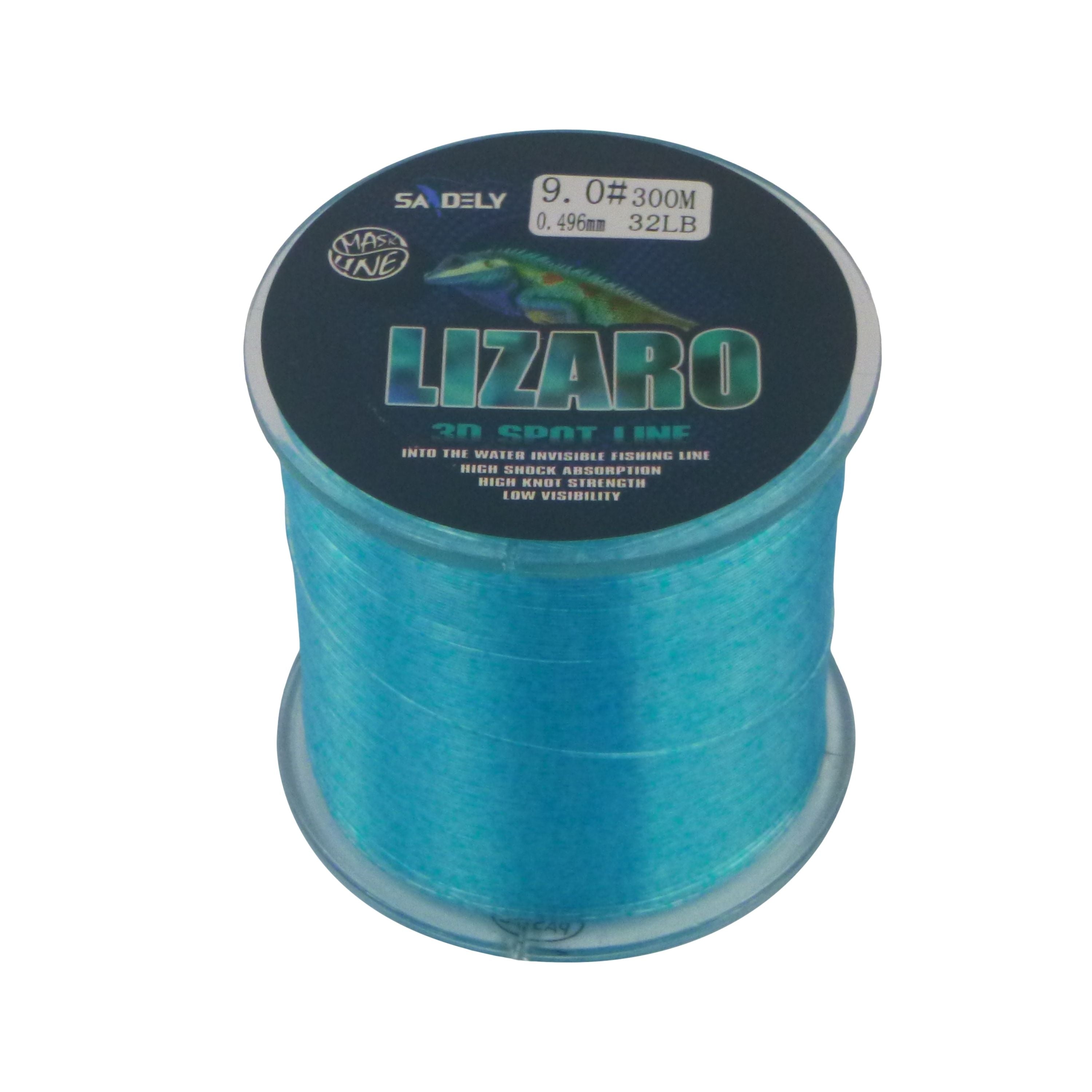Samdely Lizaro Mono, Camo Blue, #2.0, 8lb, 300Mtr — image 2