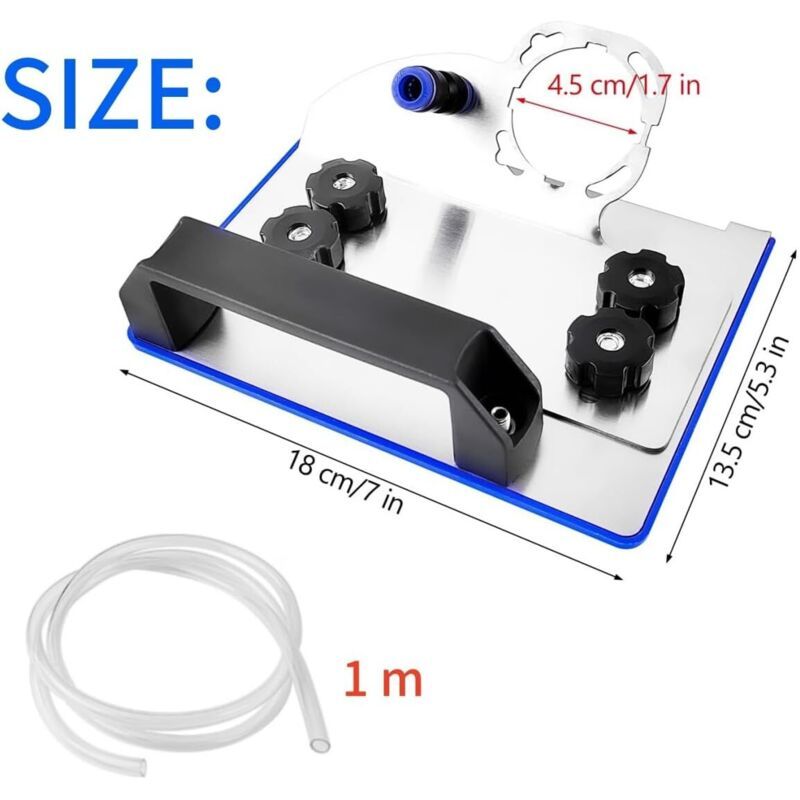 Angle 45 Holder for Degree Tile Cutting Tile Chamfering Machine Tile Cutting Accessories Adjustable for Type 100 Grinders — image 2