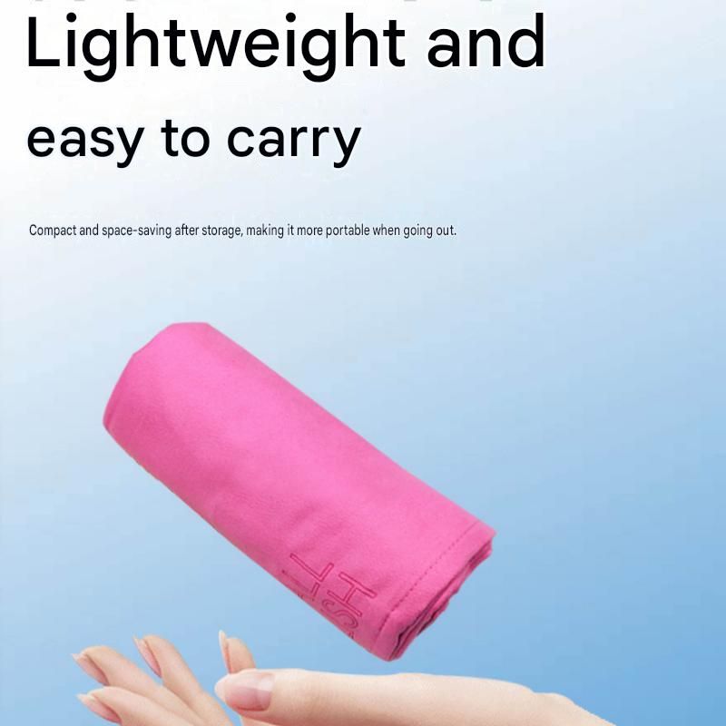 2 Piece Black Microfiber Sports Towel Set - 152*76cm and 80*40cm Quick Dry Gym Towels, Ultra Absorbent Sweat Towel for Fitness Running Swimming, Lightweight โ image 6