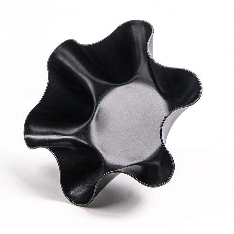 Kitchen Tortilla Bowl Maker, Non-Stick Carbon Steel,Nonstick Tortilla Bowl Bakers/Makers, 1-Pack, Black