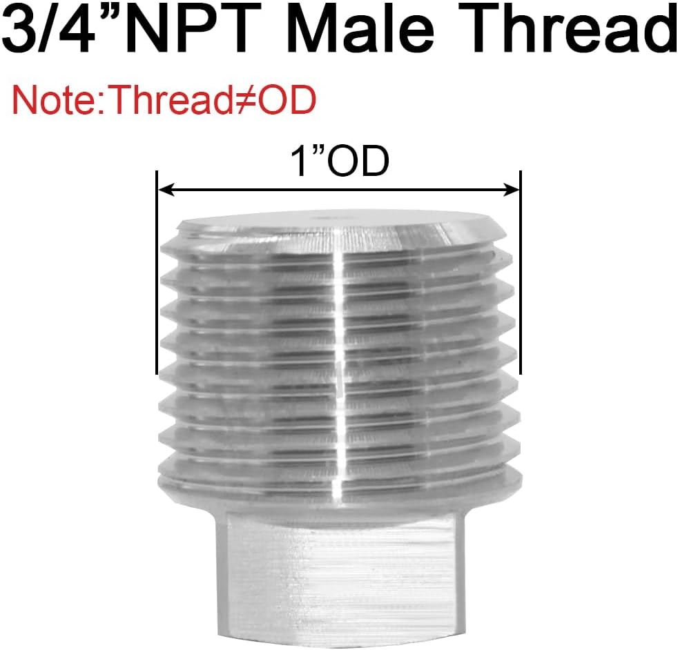 NPT Stainless Steel Boat Plugs — image 2