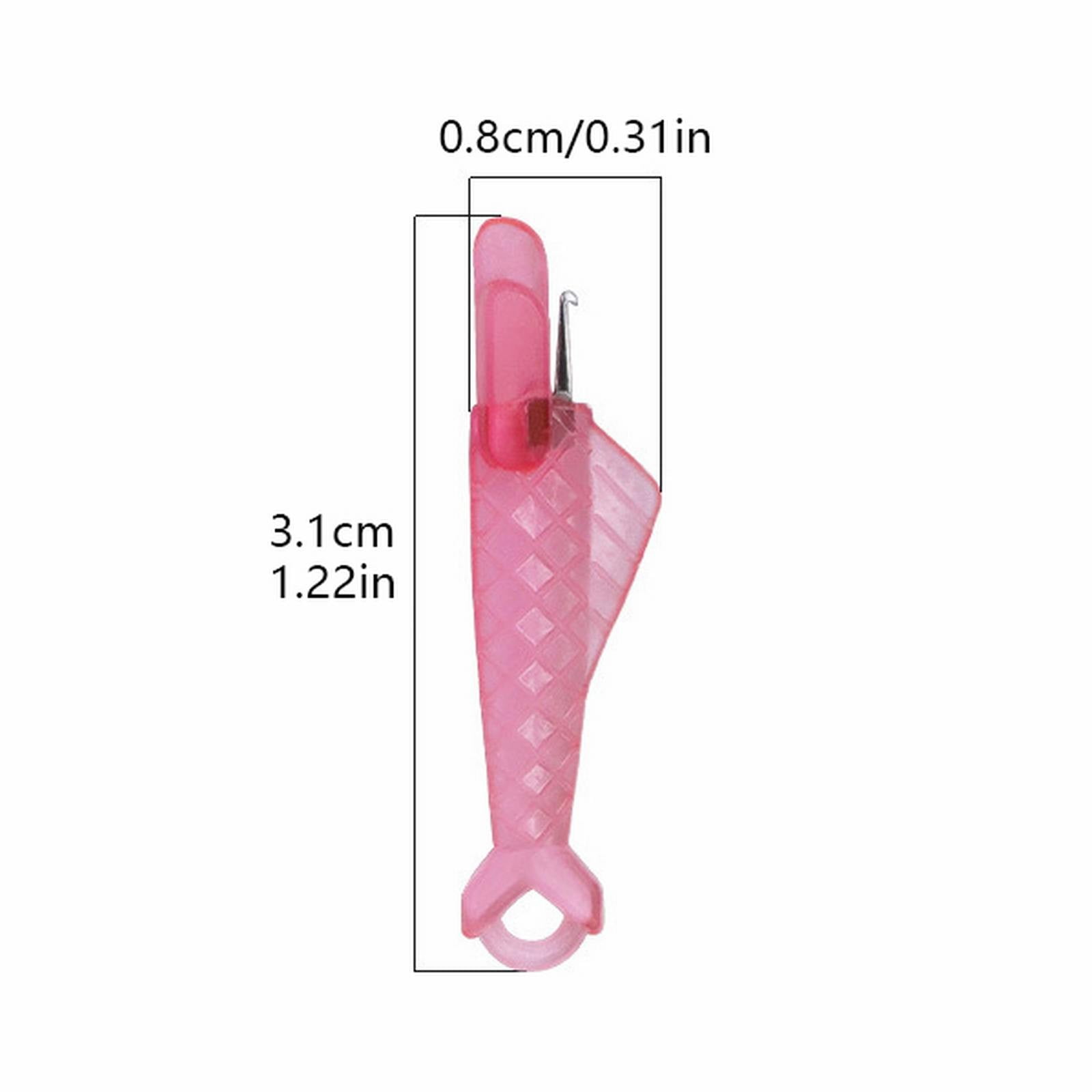 50 Piece Sewing Machine Needle Threaders, automatic fish mouth threader tool for quick machine sewing and embroidery, Green — image 3