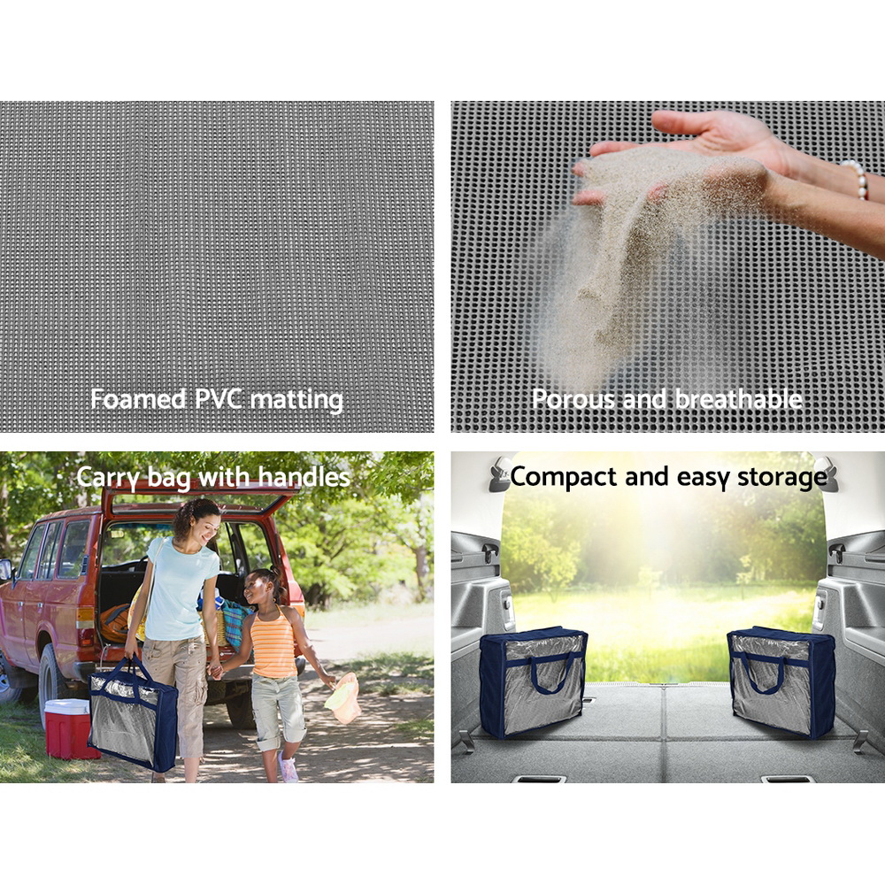 Weisshorn 3M X 2.5M Annex Matting Floor Mats Mesh Caravan Camping Annexe 2pcs โ image 5