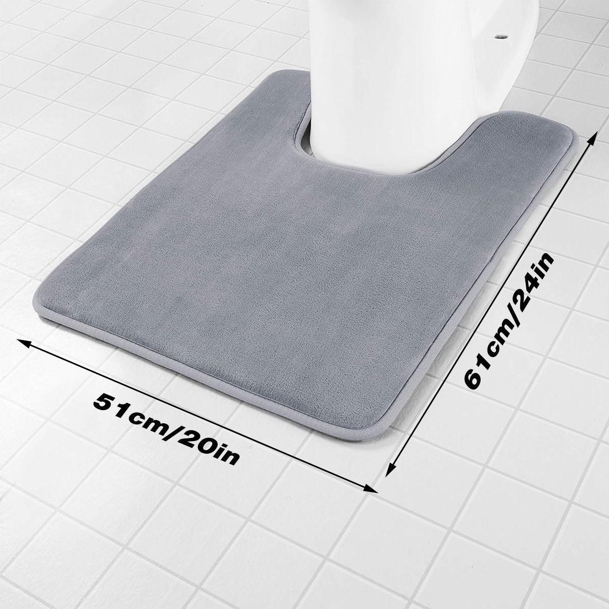 Water Absorbent Floor Mats for Home Doors Bedrooms Bathrooms Non Slip Mats — image 3