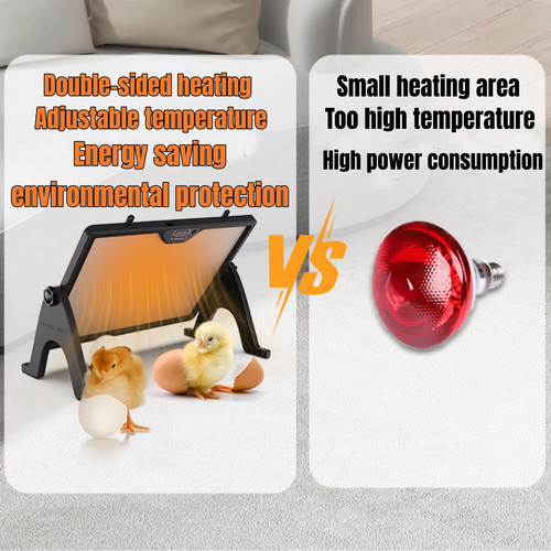 Chick Brooder Heating Plate Chicken Coop Heater Dual-Sided Duck Poultry Brooder — image 5