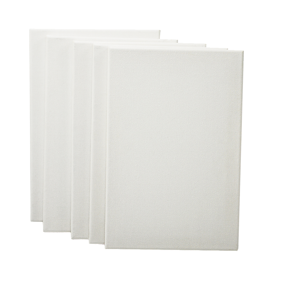 5 pack of 20x30cm Artist Blank Stretched Canvas Canvases Art Large White Range Oil Acrylic Wood โ image 7