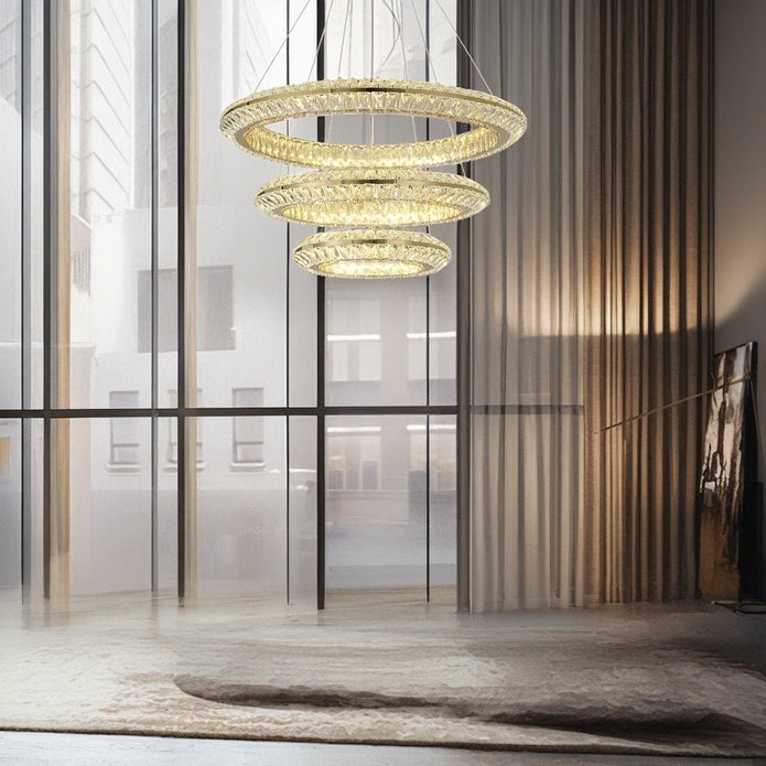 BAMDECOR C3312/3 Crystal Chandelier Living Room Chandelier Crystal Chandelier Room Dining Room lamp New Bedroom Lamps Lighting Villa Light Luxury Post — image 4