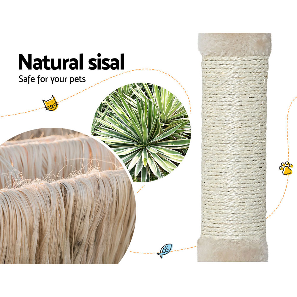 i.Pet Cat Tree 110cm Tower Scratching Post Scratcher Wood Condo House Bed Toys โ image 6