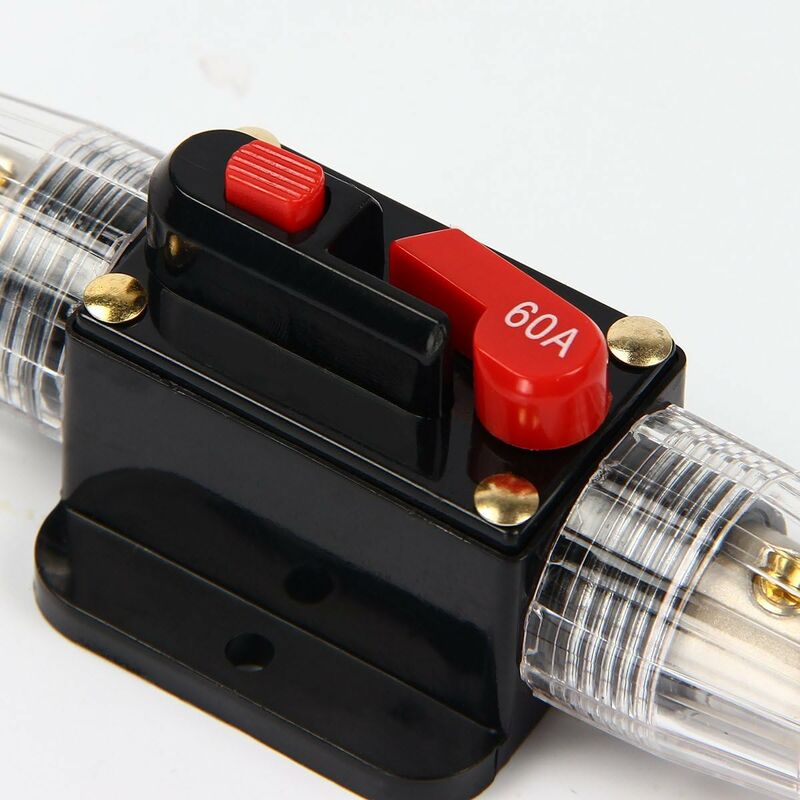 Car Circuit Breaker 12V - 24V Dc Car Protection With Manual Reset Switch Fuse 100A — image 3