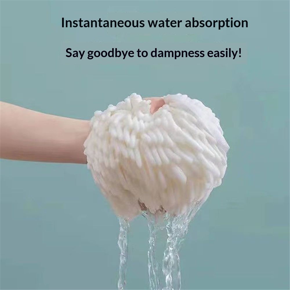 Ball Towel (Set of 2) White and Gray - Dry Your Hand Instantly conveniently with This Creative Bath Towel Set Decorative Towels for Bathroom — image 5