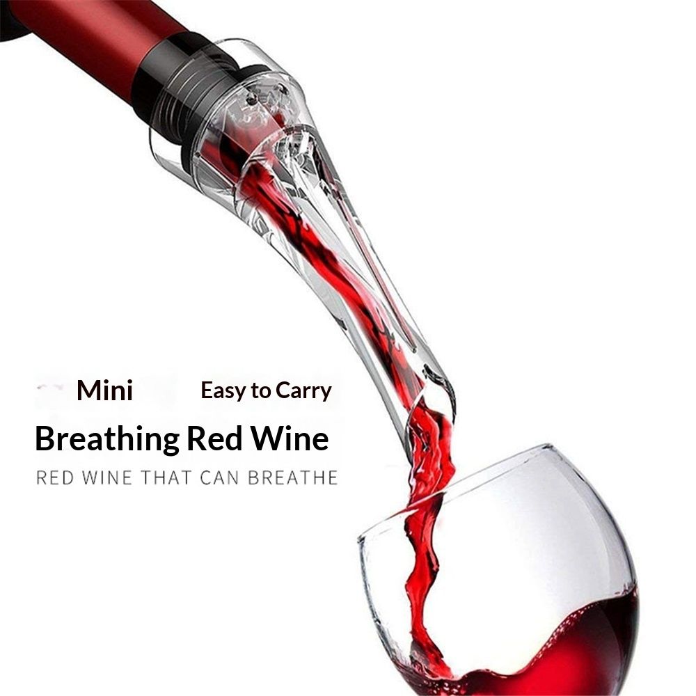 Wine Updated Professional Wine Aerator for Superior Flavor, Enhanced Bouquet & Rich, Smooth Finish. No-Leak, No-Drip, Spill-Free Design โ image 4