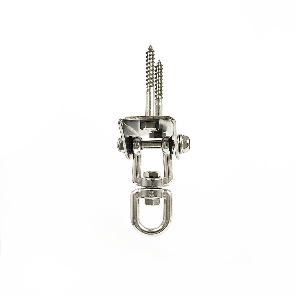 360 Degree Swivel Swing Hanger with Stainless Steel Hook for Ceiling Heavy Duty Hanging Gym Equipment โ image 4