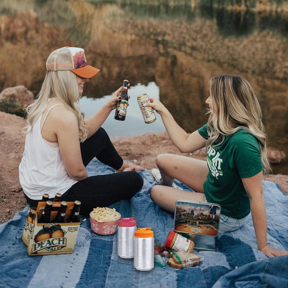 Can Cover - 6 Pieces - Silicone Soda Cans - Can Closer - Silicone Can Lids - Drink Protector - Dust and Spill Anti - Insect Anti - Easy to Clean — image 2