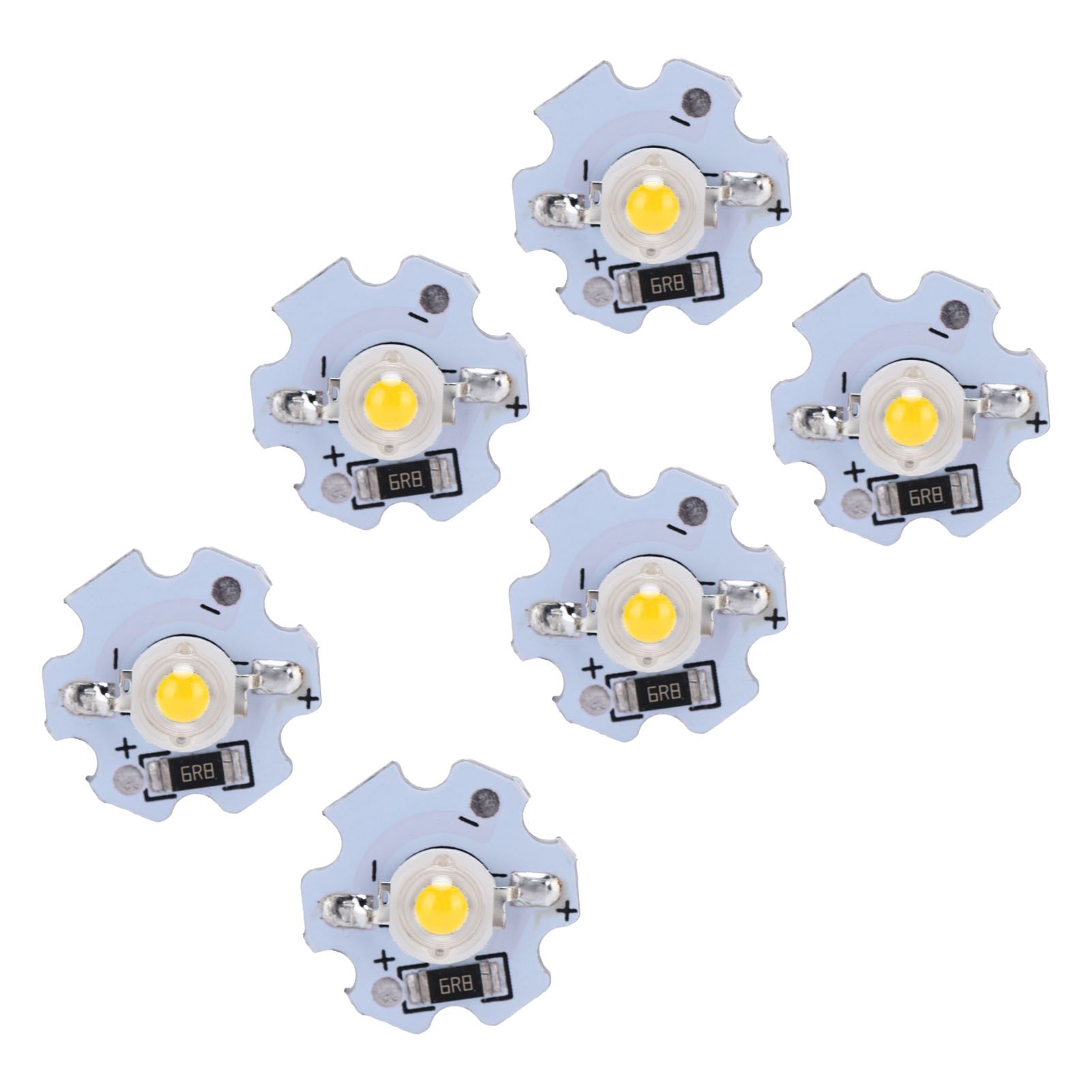 25Pcs 5V LED Chips 200LM 1W High Power LED Lamp Beads for DIY Lighting FixturesWarm White 3000‑3200K — image 2