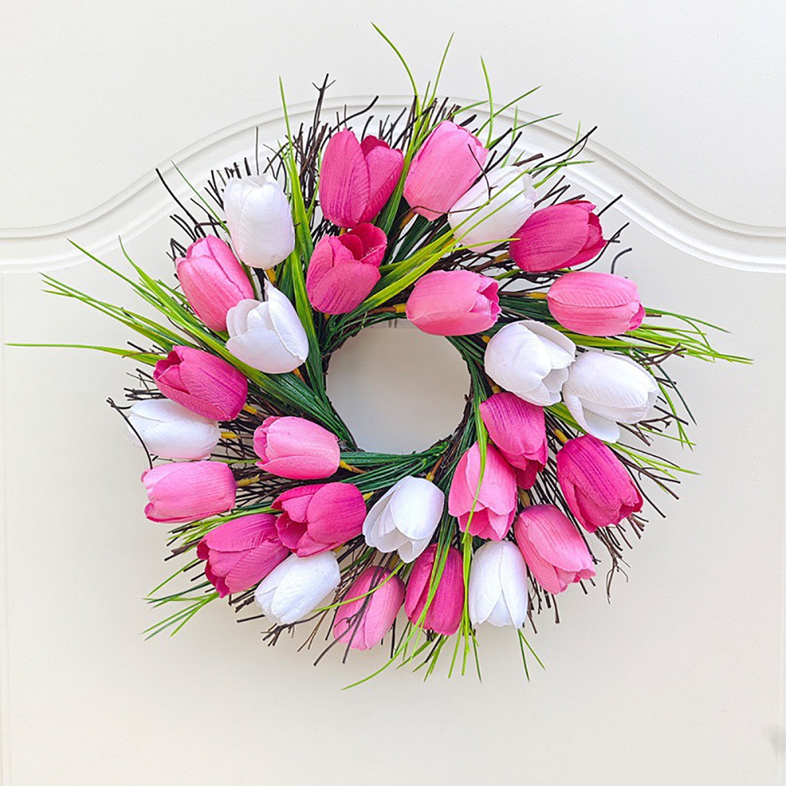 Mothers Day Gifts for Mom Front Door Welcome Sign - Heart-Shaped Happy Mother'S Day Sign Mothers Day Decorations J โ image 4