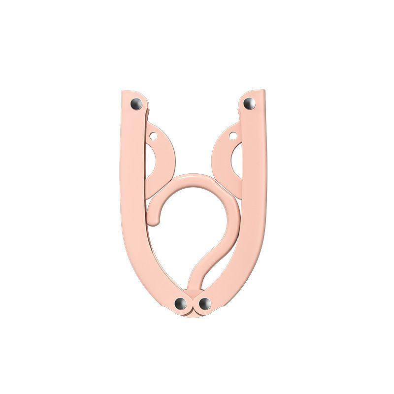 4 Pcs Travel Hangers,Portable Folding Clothes Hangers ,Clothes Drying Rack for Home and Travel (4 Color)