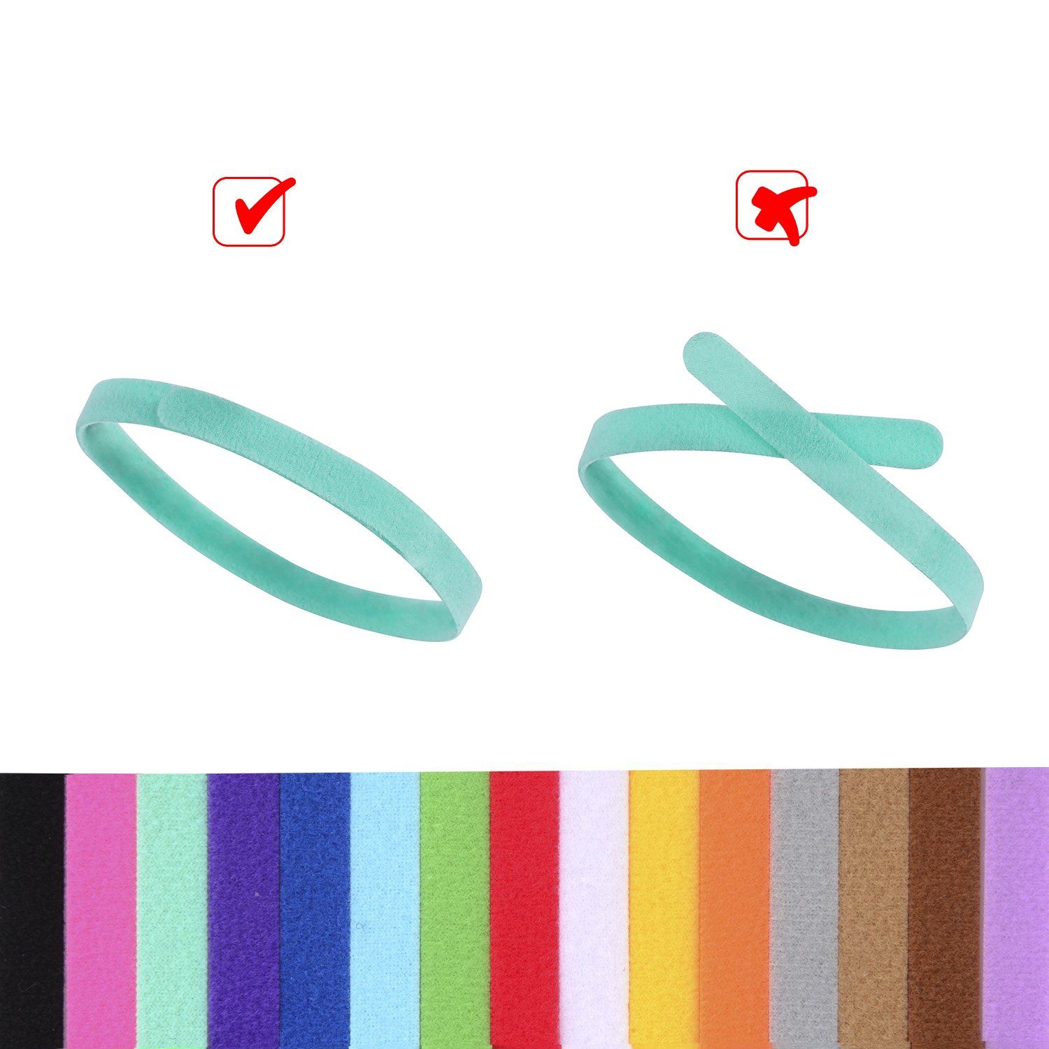 15 Colors Puppy ID Collars Whelping Dog Band Newborn Soft Fabric Adjustable Identification Collar for Pet Dog Cat — image 2