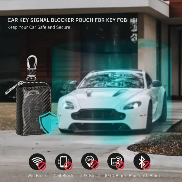 Sturdy Heavy Duty Replacement Car Key Case, Car Key Signal Blocker Car Key Case RFID, Top Quality, Easy to Use โ image 2